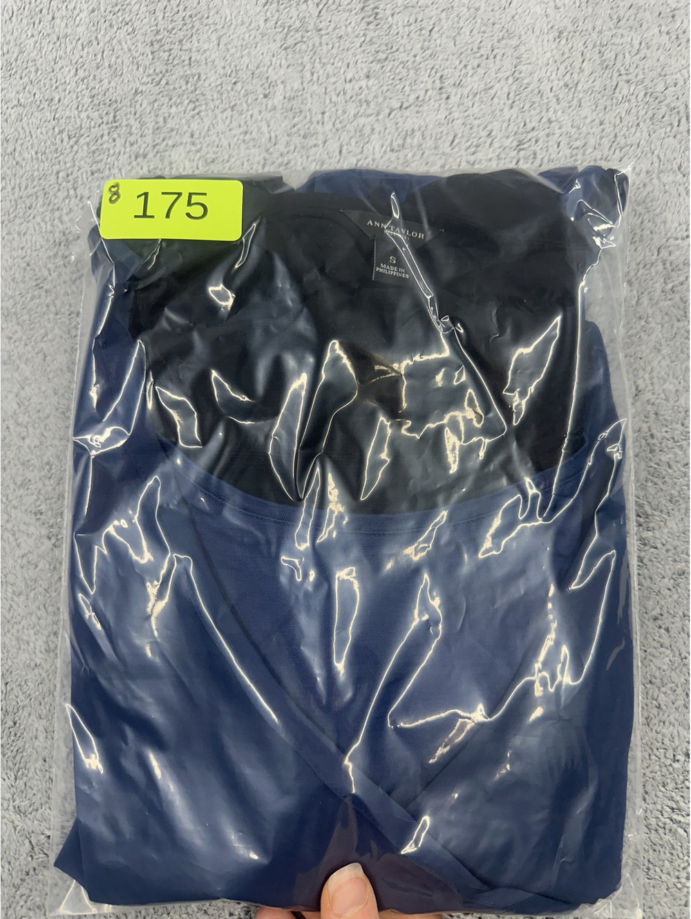 Ann Taylor Navy Blue Layered Sleeveless Top - Picture 8 of 8